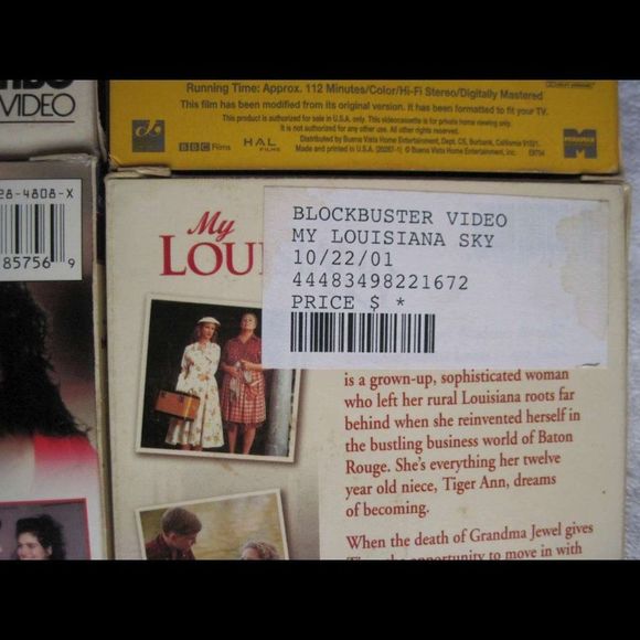 Mystic Pizza Mansfield Park Louisiana Sky Torrents of Spring VHS Cassette Tapes - Picture 5 of 10